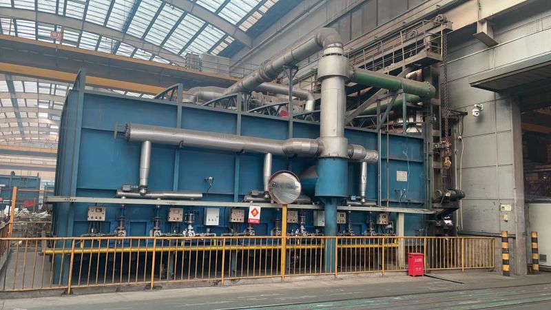 大型臺車式燃?xì)饧訜釥t